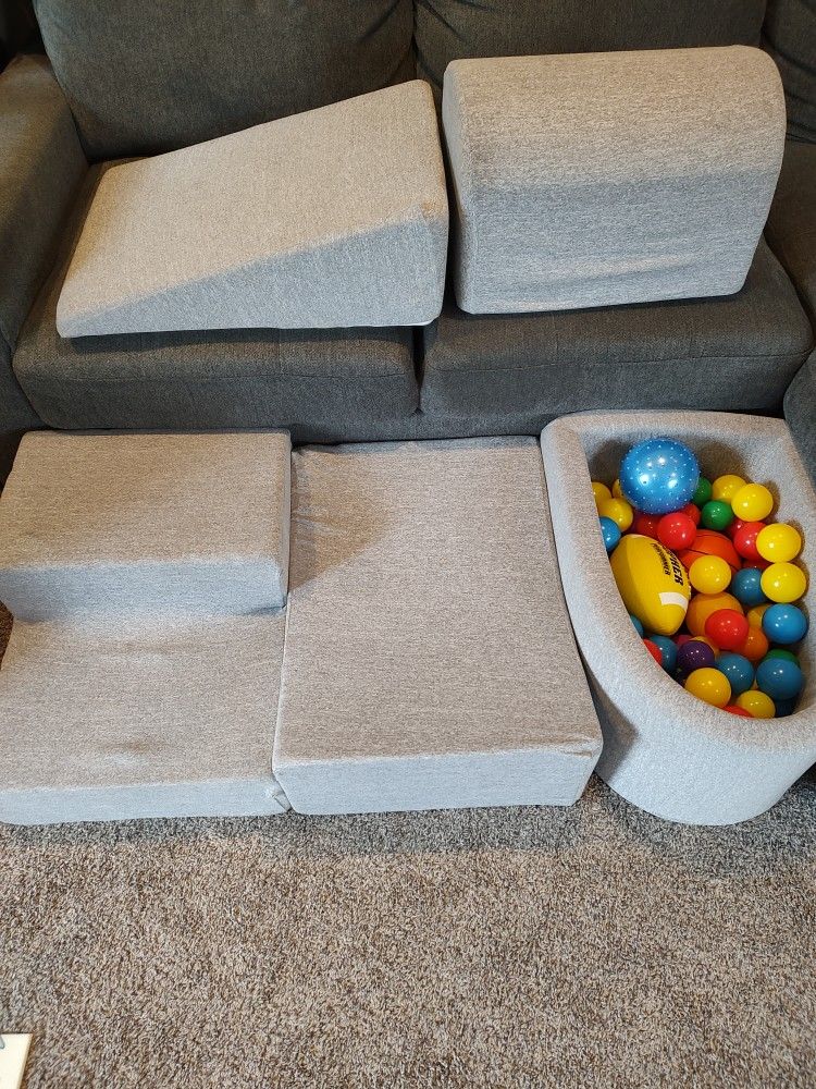 Soft Foam Baby Climbers And Ball Pit 