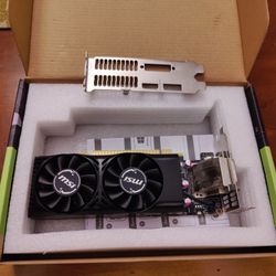 MSI NVIDIA GeForce GTX 1050 Ti 4GB GDDR5 Graphics Card 