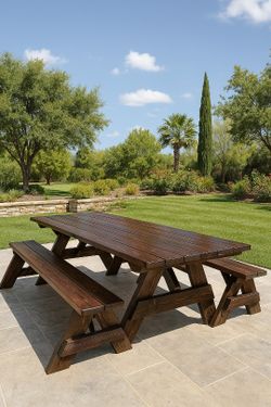 Custom Made Picnic Tables. 