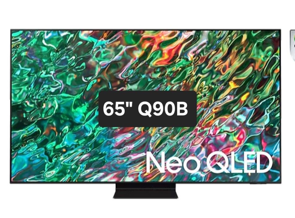 SAMSUNG 65" INCH NEO QLED 4K SMART TV Q90B ACCESSORIES INCLUDED 