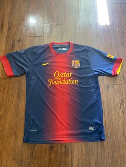 FC Barcelona Nike Dri-Fit Qatar Foundation Jersey