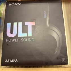 Sony ULT WEAR Over-Ear Headphones Wireless Noise Canceling in Black - WHULT900NB