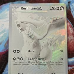 Pokemon Reshiram EX
