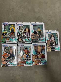Anime heroes one piece figures