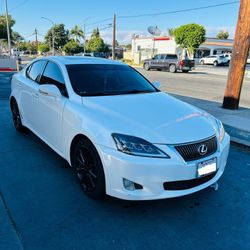 Lexus Is250 White Sedan 