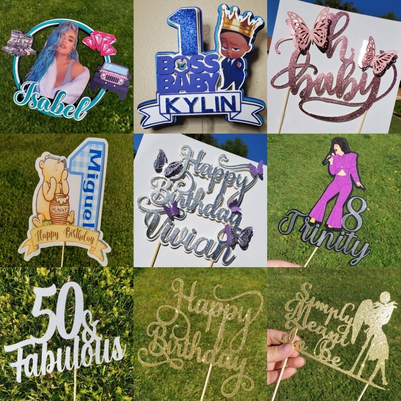 Cake/cupcake Toppers