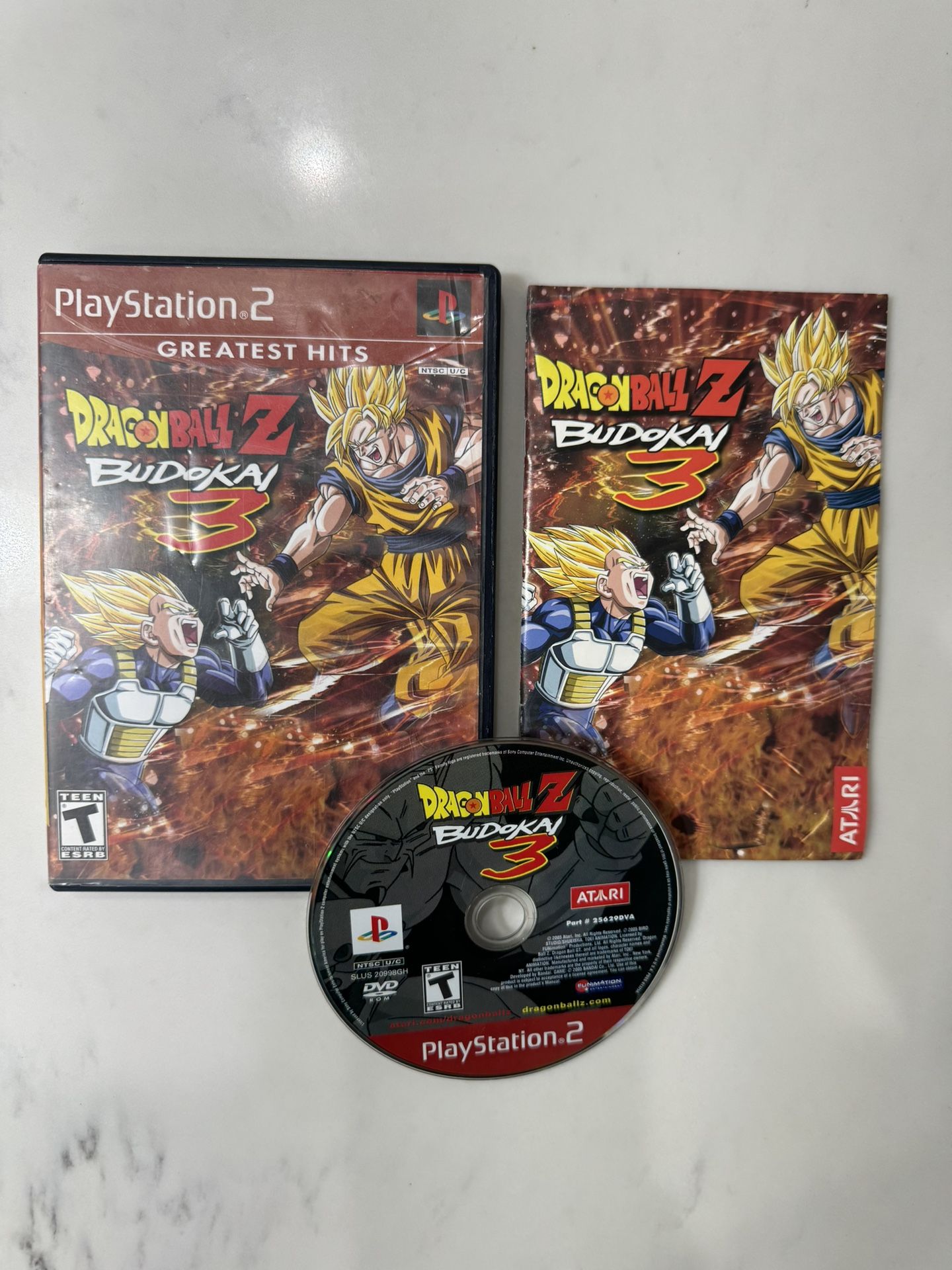 Dragon Ball Z Budokai 3 Scratch-Less Disc for PlayStation 2 PS2 GAME