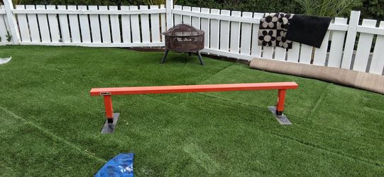 https://offerup.com/redirect/?o=Uy5mLmJhci5jb20= flat bar skate rail with adjustable pins and hieght