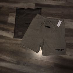 Essentials Dark Oat Shorts