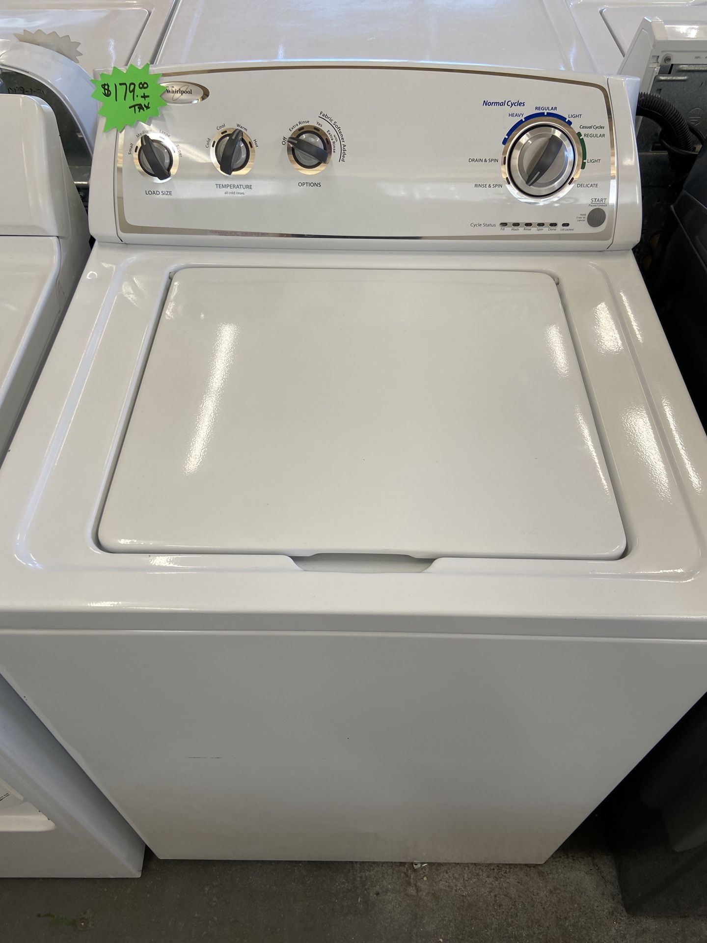 WHIRLPOOL WASHING MACHINES ON SALE