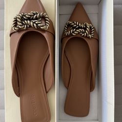 Size 7 Open edit Flat Mule