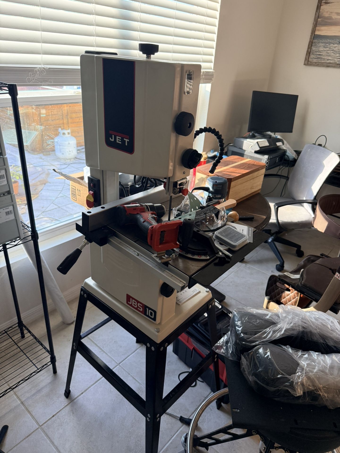 10 in. Open Stand Bandsaw