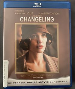 Changeling Hi-Defenition Blu Ray DVD/Disc