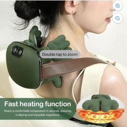 Neck Massager Bionic Heated Massager, Neck Massager For Pain Relief Deep Tissue, Simulated Human Hand Design for Pain Relief and Muscle Relax