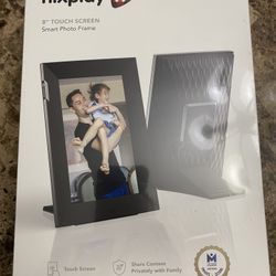 Nixplay N 8 “ Touch Screen HD Wifi Enabled Pic/ Video Frame