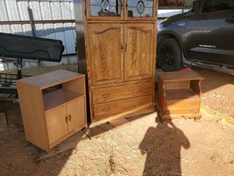 Tv Stand  and two night stand