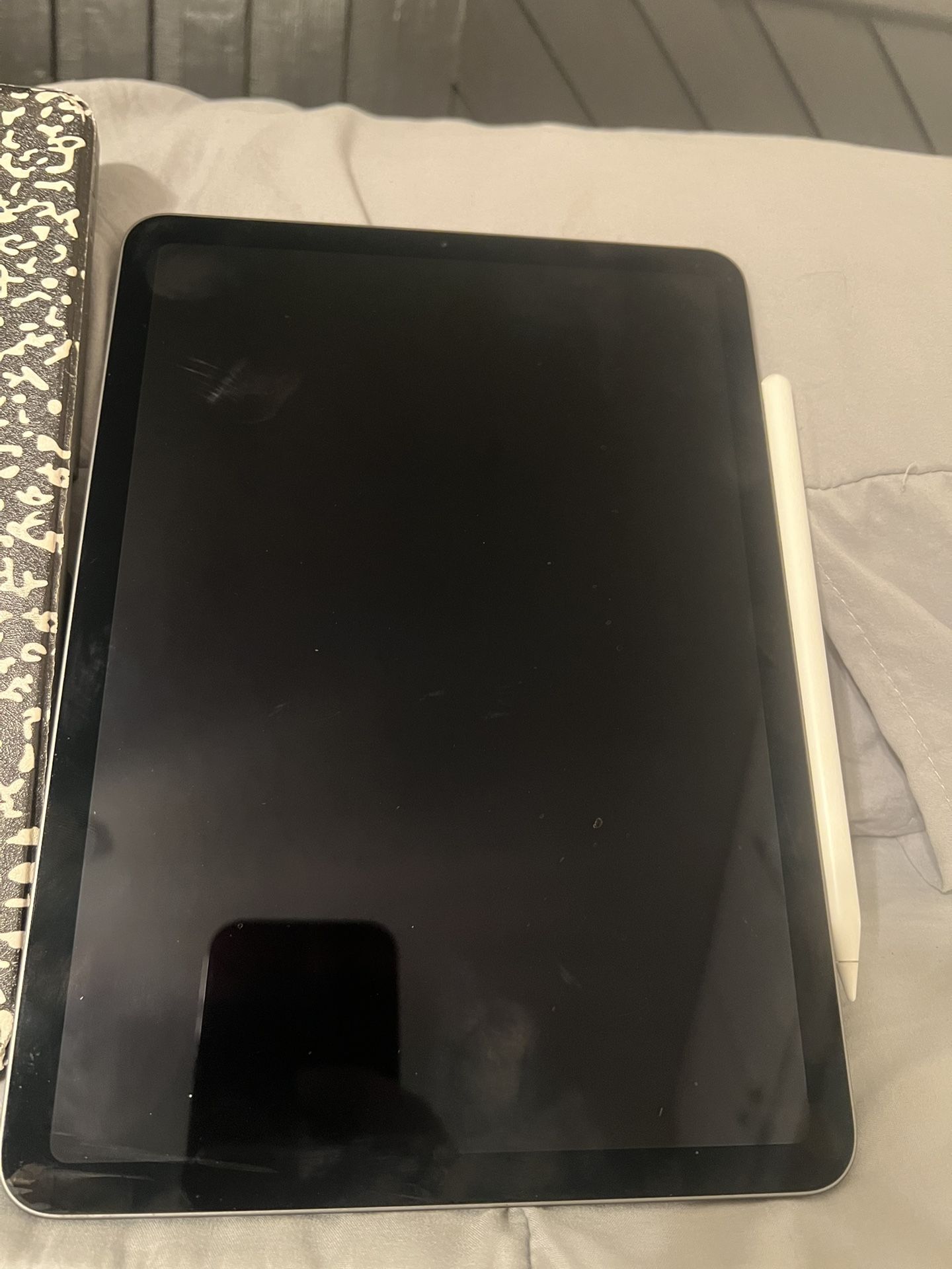 iPad Air 4th Generation With Case And Apple Pencil