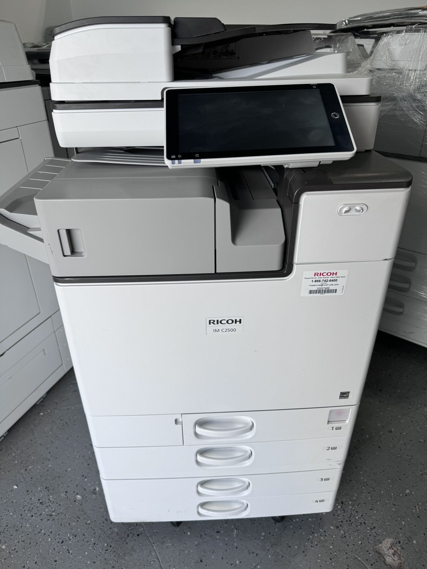 Office Printer Ricoh Im C2500 Color Copier Machine Laser