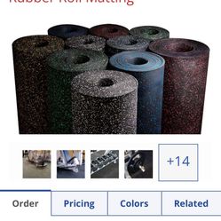 Rubber Gym Mat Floor