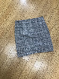 Michael Kors checkered print pencil skirt Sz 12