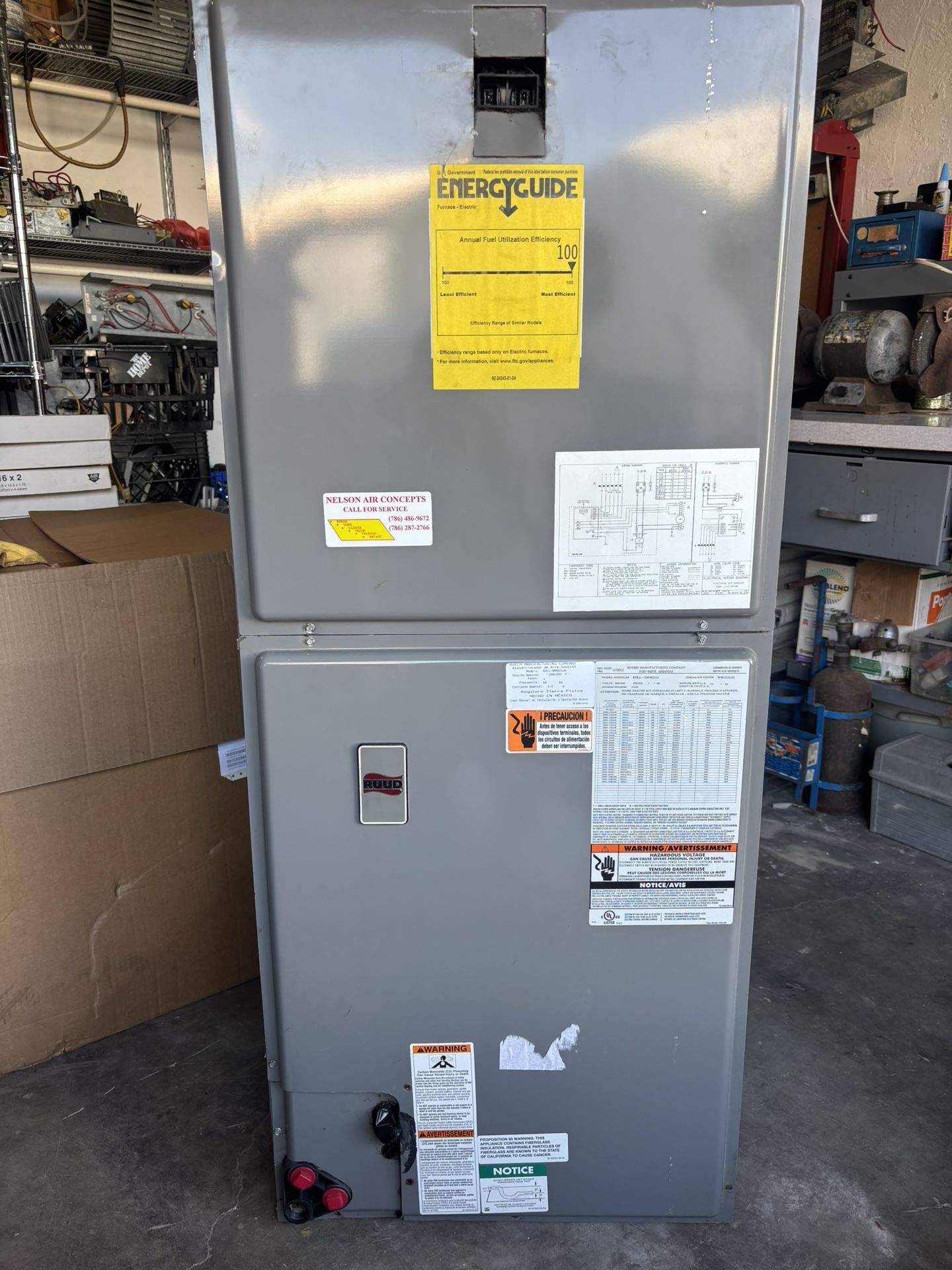 4 Ton Air Handrel Ruud Coil 2021