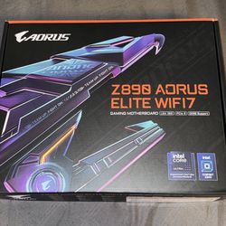 NEW Z890 AORUS ELITE WIFI 7 MOTHERBOARD