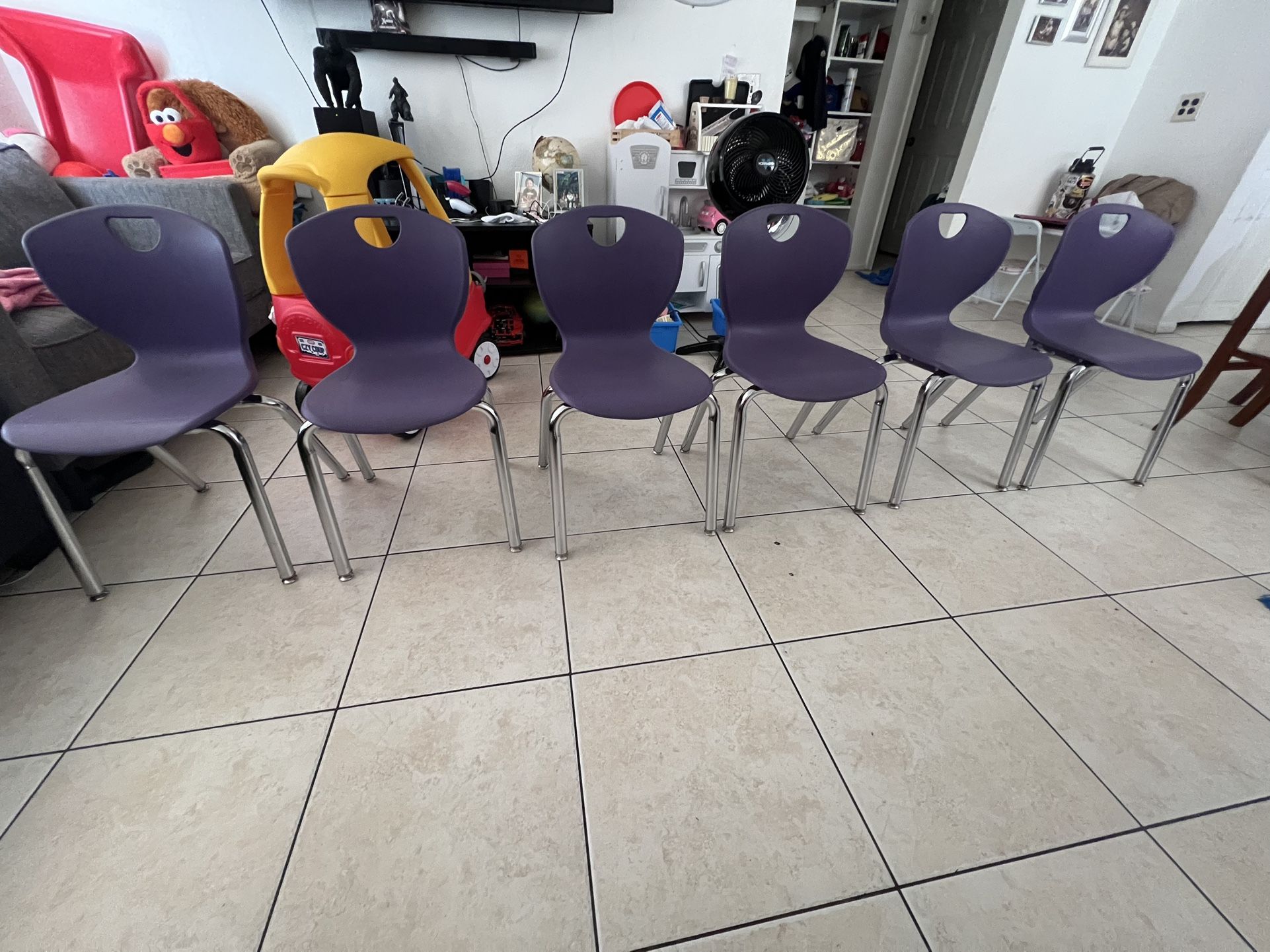Purple Chairs