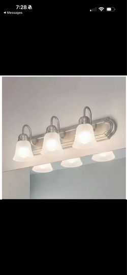KICHLER 5337NIS Independence 24" 3-Light Brushed Nickel Traditional Vanity Light