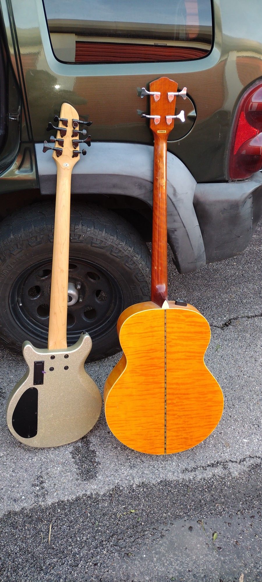 Acoustic and Electric Guitars