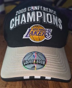 LA Lakers 2009 NBA Conference Champions Adidas Cap