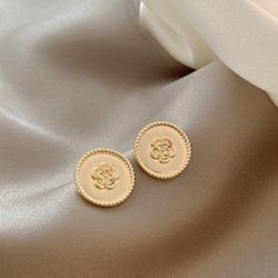 New Flower Studs Earrings, Valentines Gift For Her 