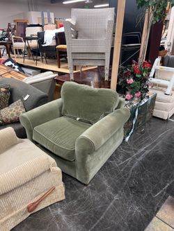 Brauhaus Green Arm Chair