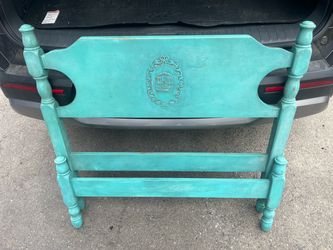 Teal Twin Bed Frame