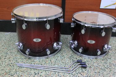 Pair OF PDP X7 Drums 14'' & 16''Toms