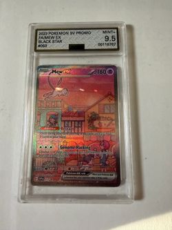 2023 Pokémon Mew EX Black Star Promo #053 Graded 9.5