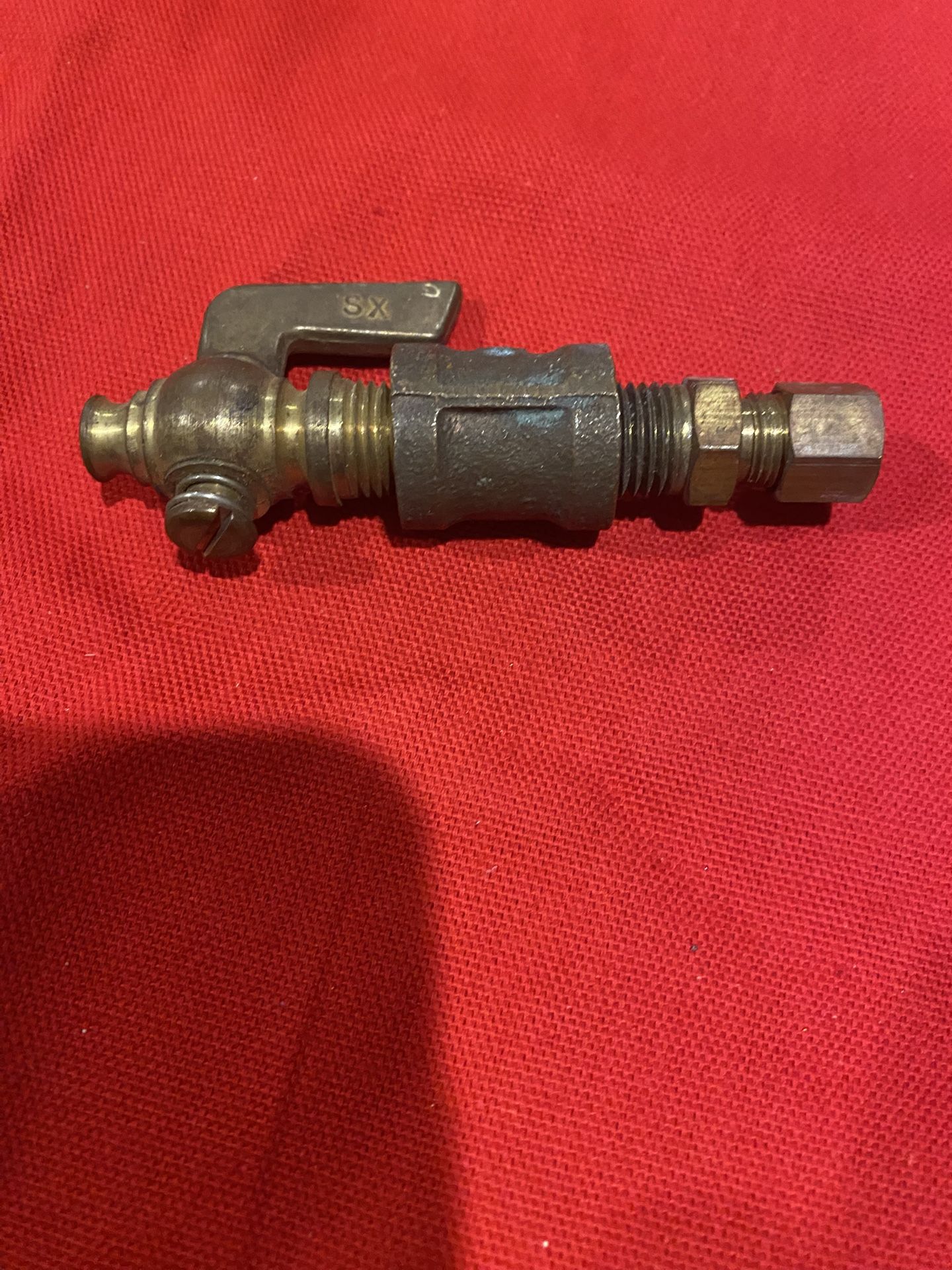 New NOS LINKENHEIMER Brass Valve Hit Miss Stationary Engine Steam