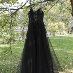 Black Wedding/Prom/ Formal Dress 