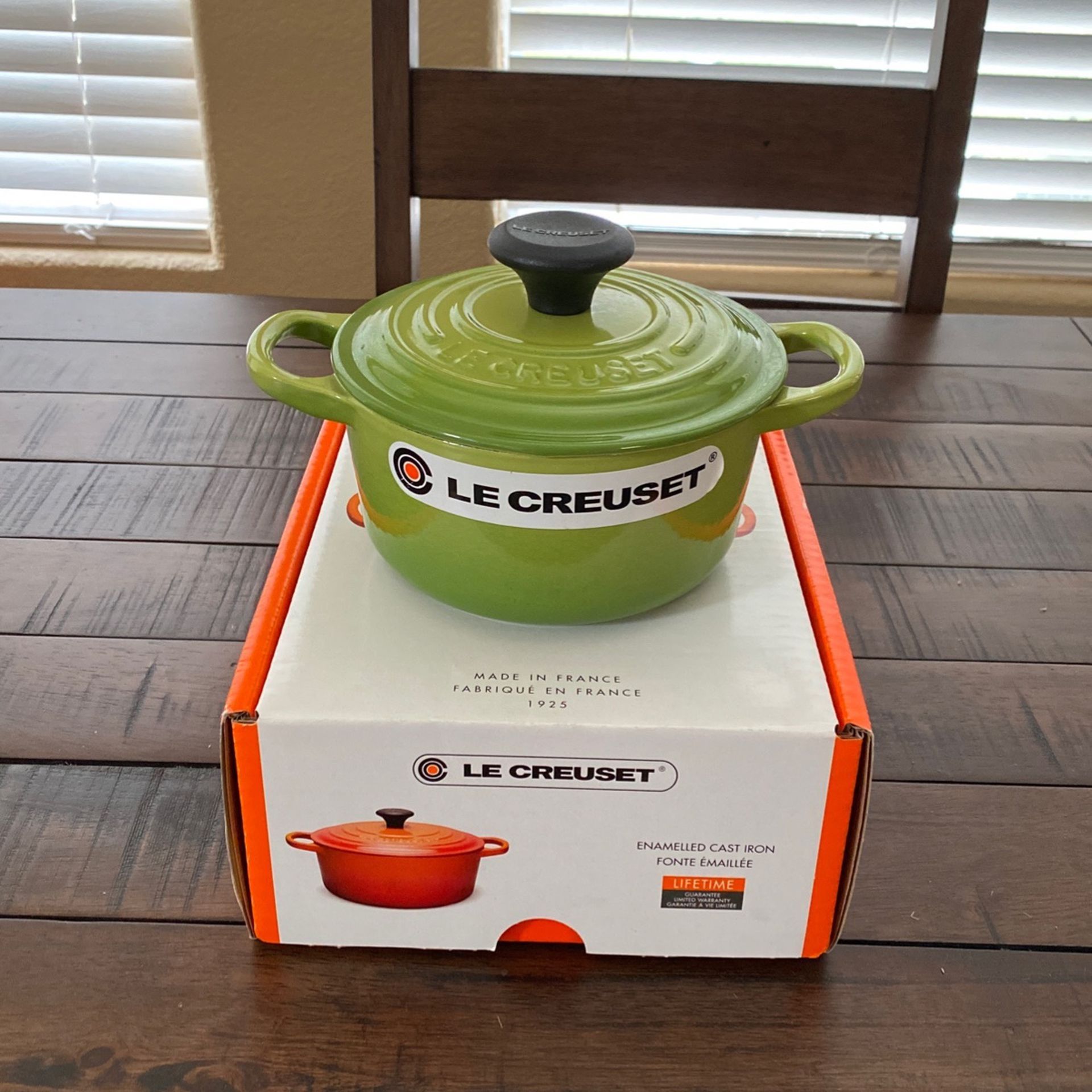 Le Creuset Palm Green Dutch Oven - 1 Quart