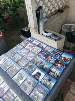 Extra control $40!  No Games just 1 Control with 2025 Playstation 5 PS5 Slim disc edition $420!. Games are $20! Per PS4 Game. PS5 Game $30! To $40! Ea