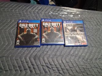 Call of duty ps4 discs