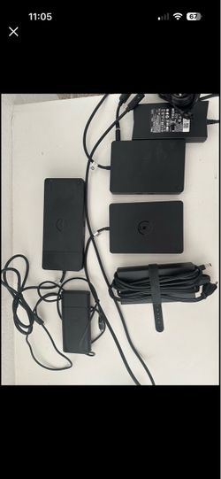 Dell Docking Stations with Power Adapters – Lot of 2