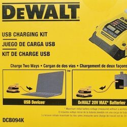 Dewalt USB Charging Kit (DCB094K) 