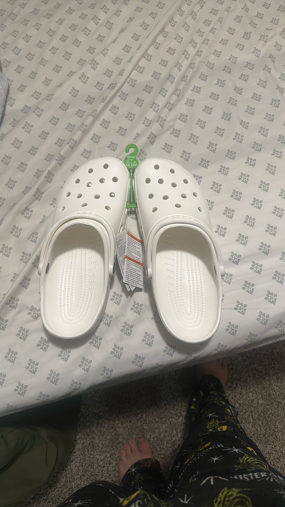 Never Worn Crocs Size 11