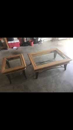 Coffee and side table set