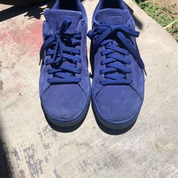 Navy Blue Pumas