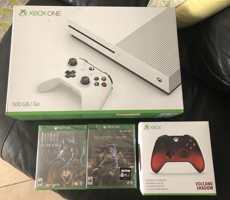 passie machine criticus BRAND NEW XBOX ONE S 500GB PACKAGE FOR SALE!!!! for Sale in Sunrise, FL -  OfferUp