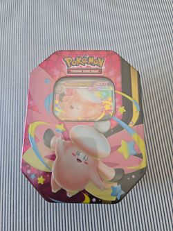 Pokemon TCG Mega Moonlit Tin Mega Clefable