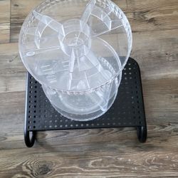 Transparent  Rotating Jewelry Holder  $12.00