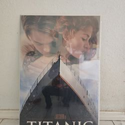 Titanic Movie Poster Still In Original Plastic Wrapping