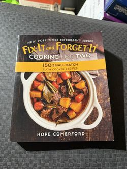 Fix It And Forget It Cooking For Two Cook Book